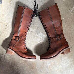 Remonte Leather Lace-Up Boots